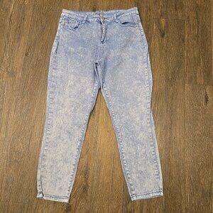 Hot Kiss Women’s High Rise Ankle Jegging Blue Jeans Size 12